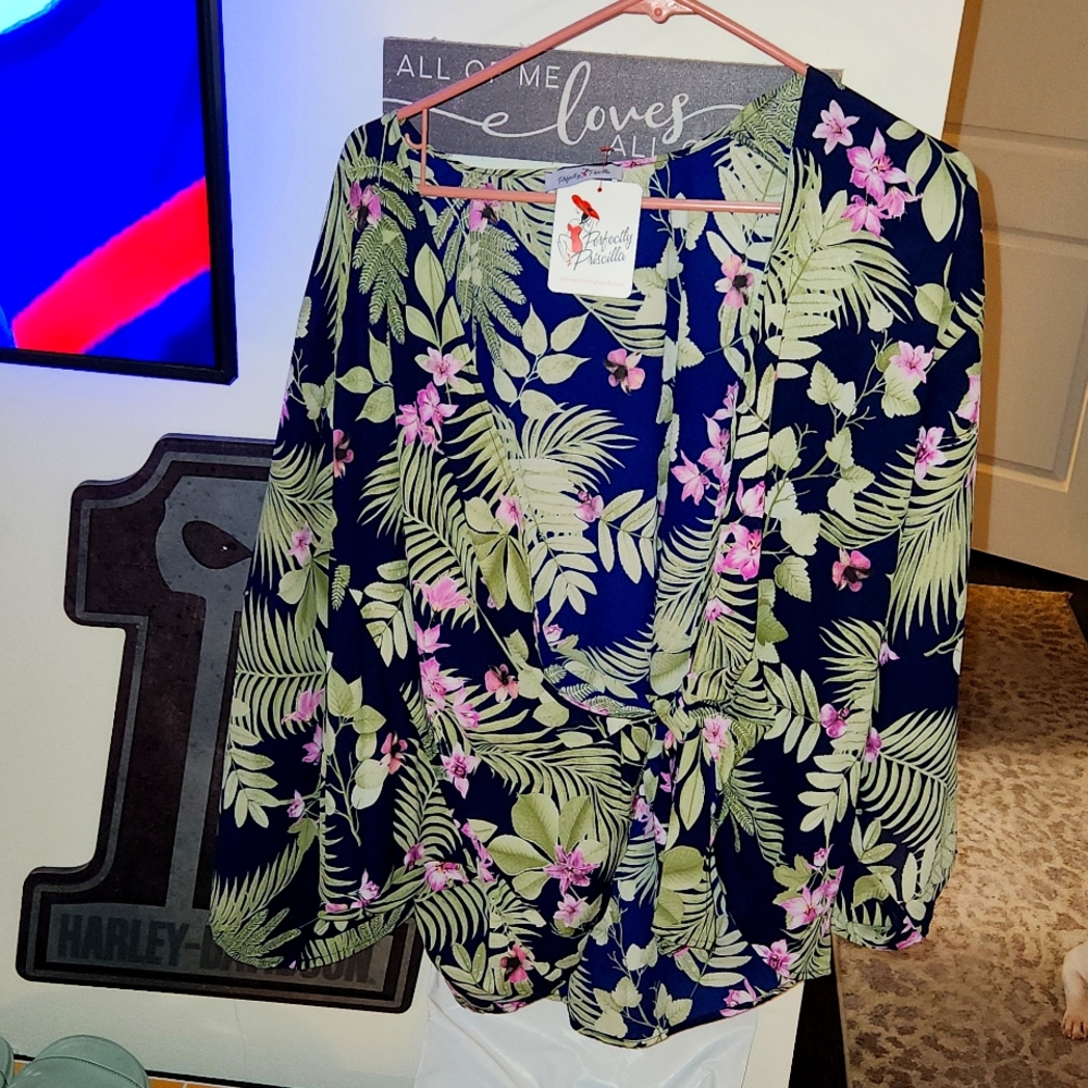 Perfectly Priscilla Kimono cover up